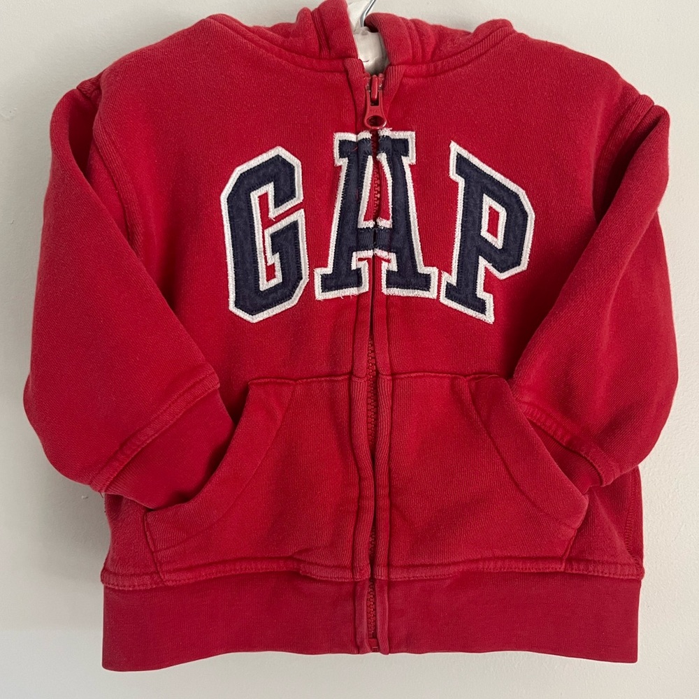 Baby Gap GAP Hoodie Zipper Sweatshirt -Size 2T